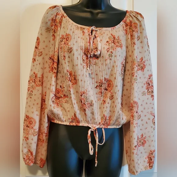 jcpenney | Tops | Vintage Jc Penney Womens Beautiful Floral Front